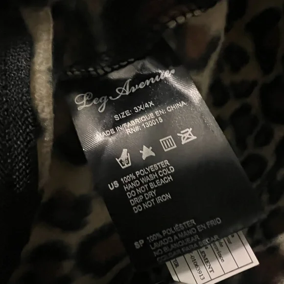 Torrid Leg Avenue Cozy Leopard 1X/2X 3X/4X Cozy Fleece Halloween Costume - Picture 9 of 9